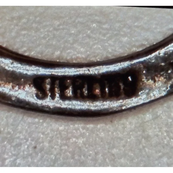 Vintage Rose Quartz Dual Strand 27" Sterling Silver Toggle Clasp Necklace - Picture 4 of 4